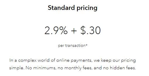 Pricing Braintree Payments