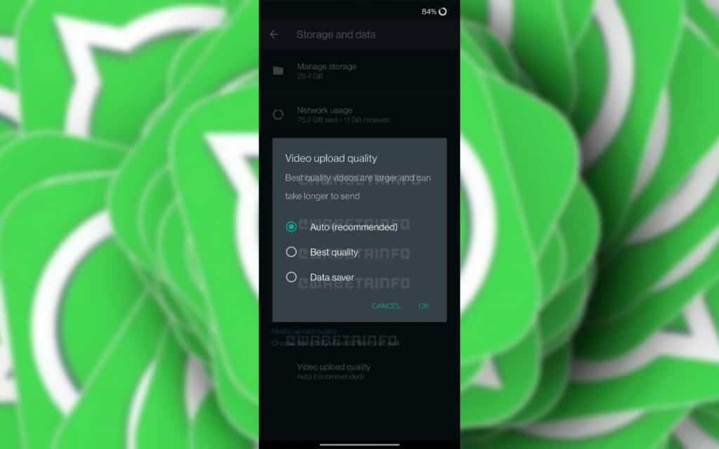 whatsapp capture video