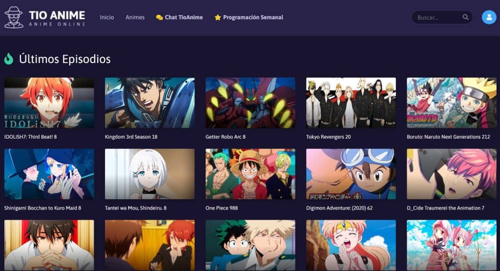 Anime Online en HD TioAnime