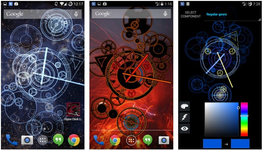 Hypno Clock Live Wallpaper Apps on Google Play