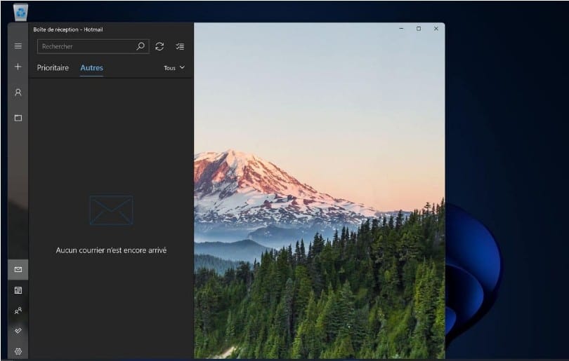 Screenshot at Windows Microsoft revoit sa copie et ameliore le design de ses applications