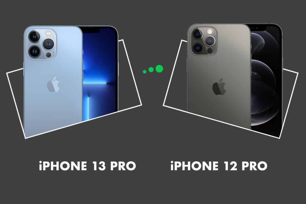 مقارنة iPhone 13 Pro و iPhone 12 Pro