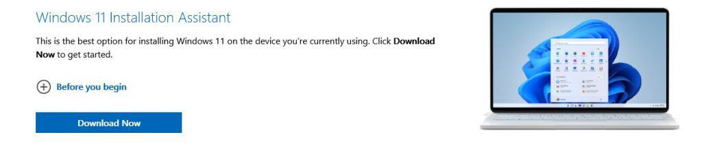 Screenshot at Download Windows