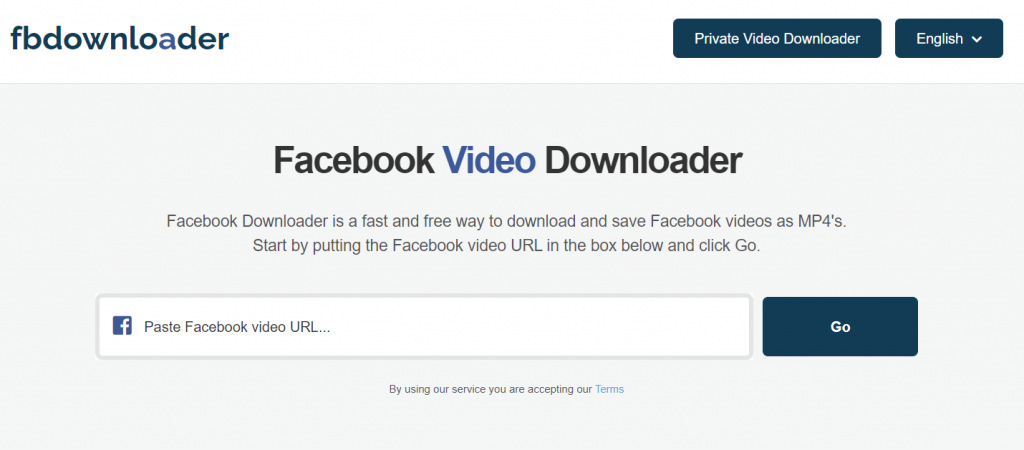 Facebook Video Downloader Download Facebook Videos Online