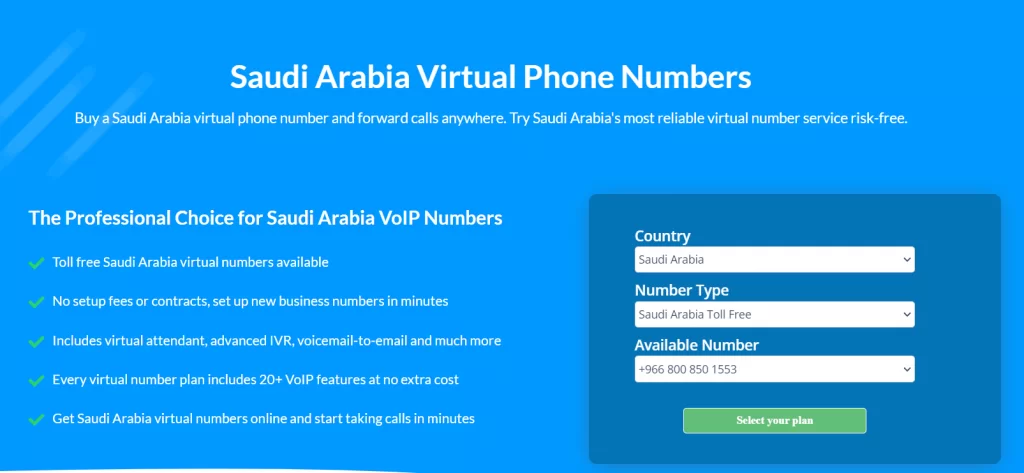 Get Saudi Arabia Phone Numbers Easy Best Saudi Virtual Number Plans