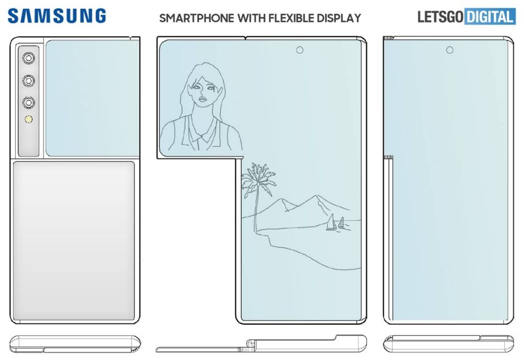 Samsung smartphone ecran L