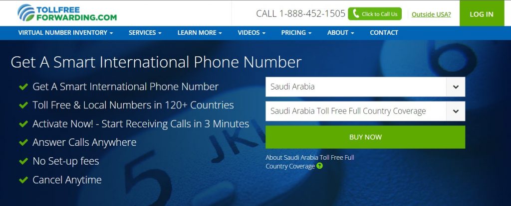 Virtual Phone Systems By Tollfreeforwarding Com™ أرقام سعودية وهمية لتفعيل الواتساب واستقبال الرسائل مجانا