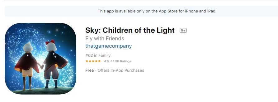 ‎Sky Children of the Light on the App Store