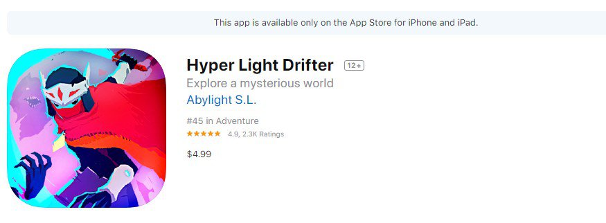 ‎Hyper Light Drifter on the App Store