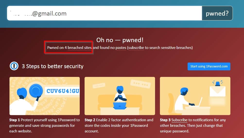 Have I Been Pwned Check if your email has been compromised in a data breach