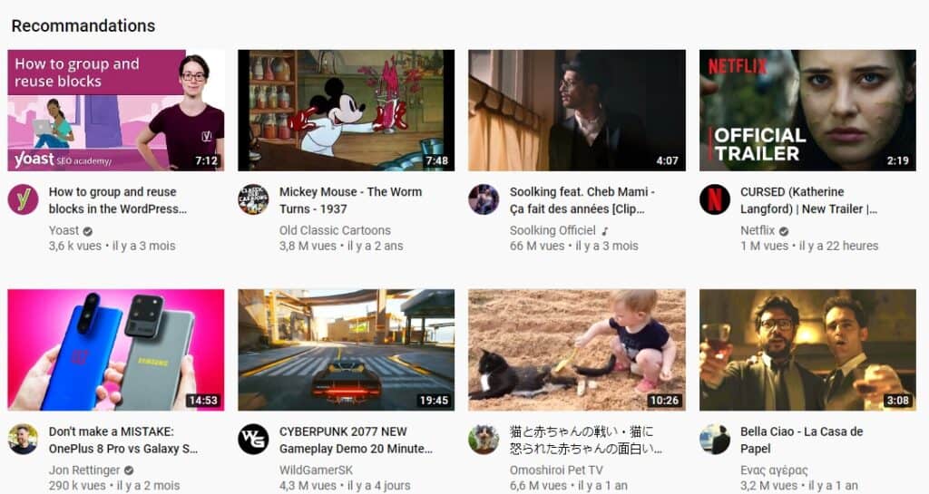 YouTube Thumbnail example