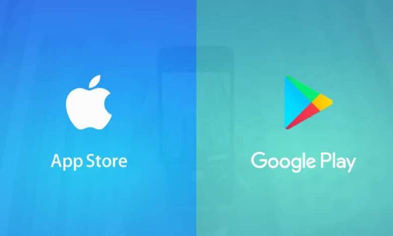 app store google play store