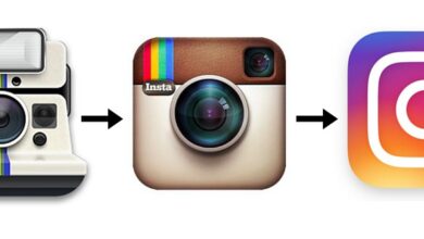 instagram logo au fil des annees