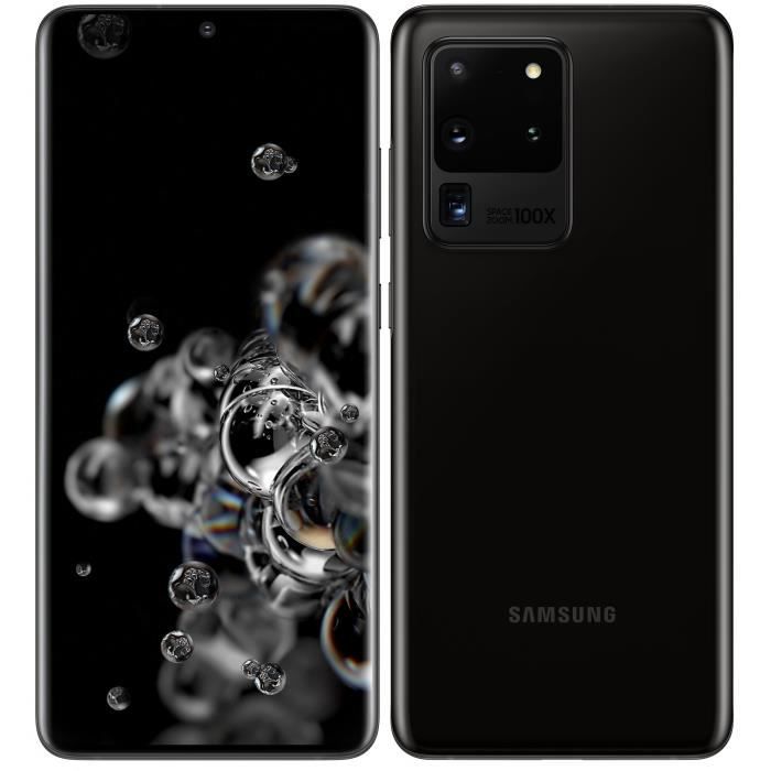 Samsung Galaxy S20 Ultra 5G 128 Go Noir