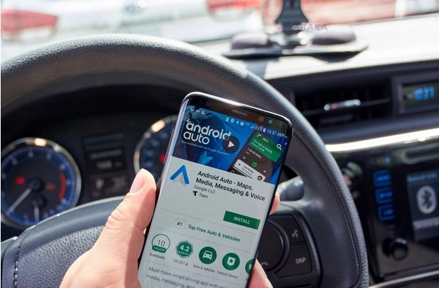 Android Auto sur smartphone