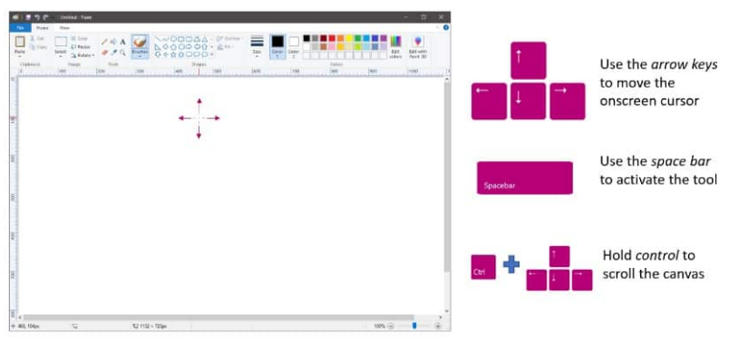 الميزات الجديدة في Microsoft Paint 1