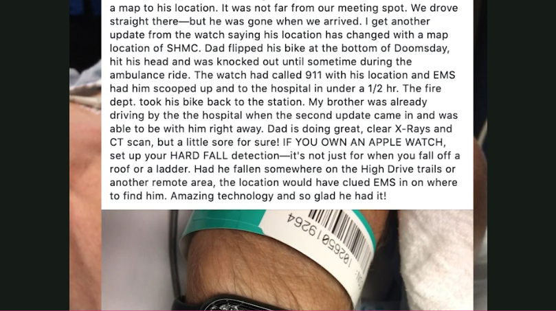 2019 09 26 11 37 31 ​Apple Watch Alerts Emergency Services After Man Suffers Hard Fall From Bike L