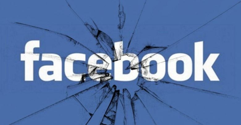facebook broken glass