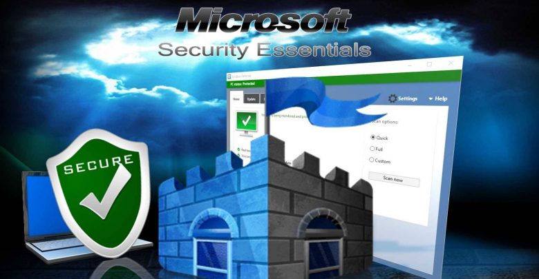 برنامج الحماية Microsoft Security Essentials