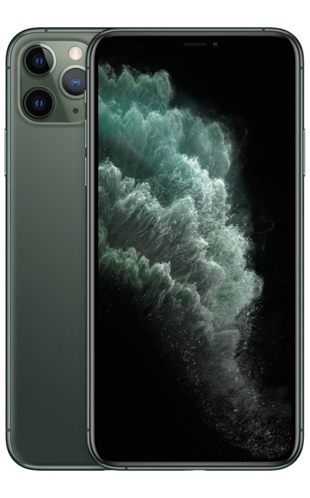 Apple iPhone 11 Pro Max Midnight Green frontimage
