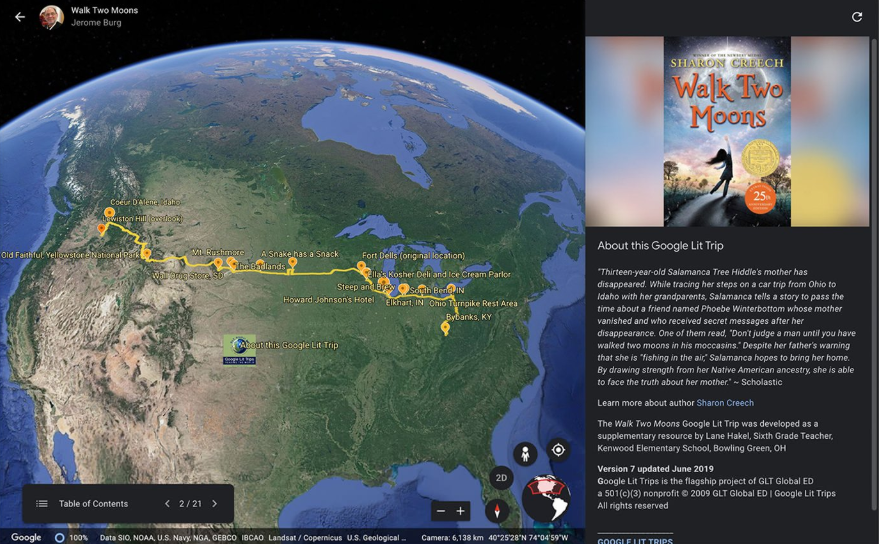 Create your own maps and stories in Google Earth