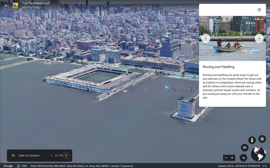 Create your own maps and stories in Google Earth