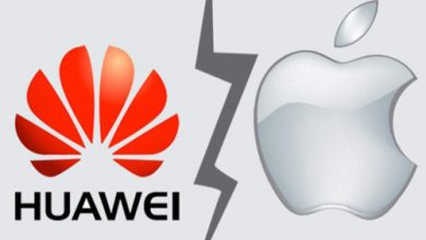 Huawei VS Apple logo
