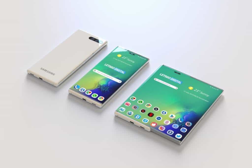 samsung rollable phone