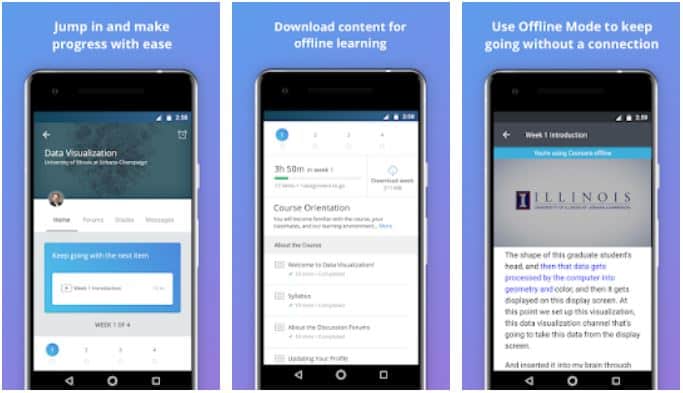 Coursera Online courses – Applications sur Google Play