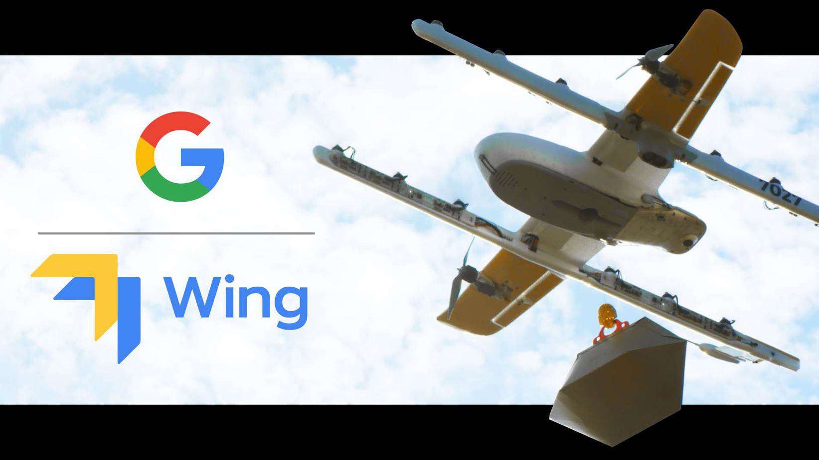 Google Wing Promo livraison