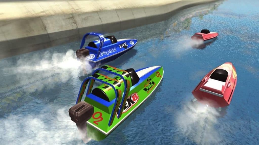 Speedboat Racing google play
