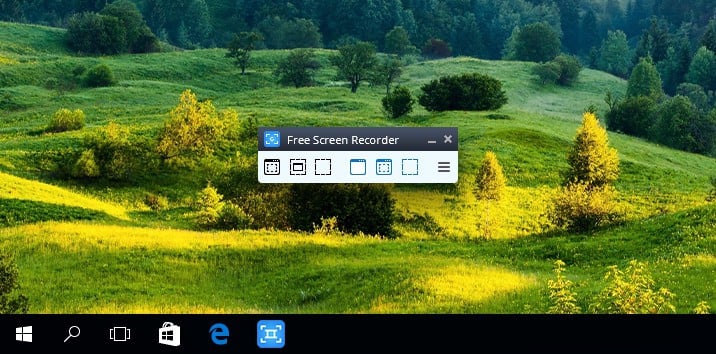 FreeScreenVideoRecorder screen