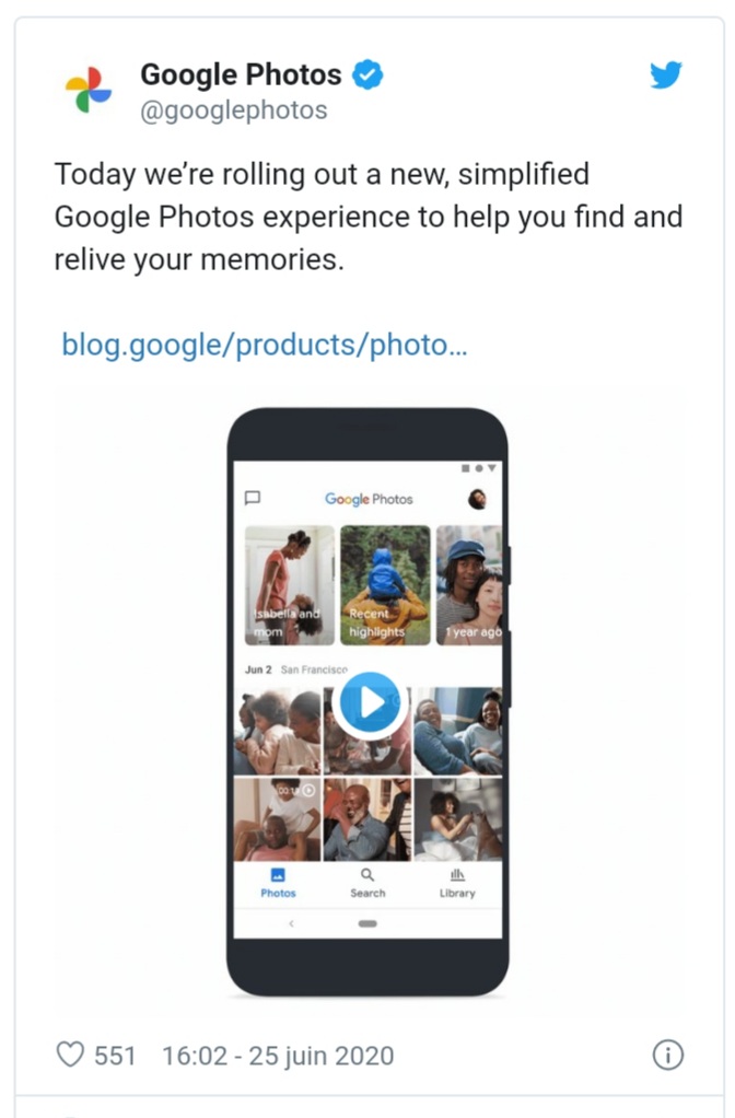 تطبيق جوجل للصور يكشف عن تصميم جديد لشعاره و واجهته 1