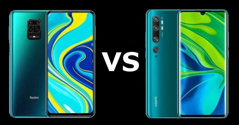 redmi note 9 pro vs mi 10t lite