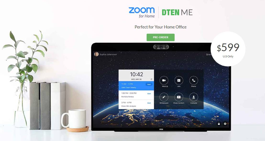 Video Conferencing Zoom Rooms Simplifed ME All in One Zoom Rooms