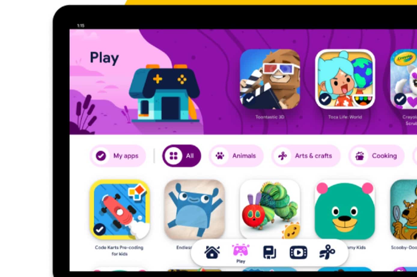 Kids Space sur Android