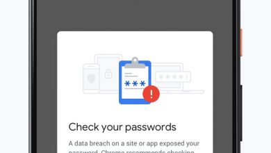 chrome password checkup alert