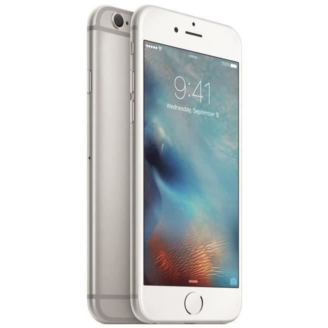 iPhone 6S Silver Reconditionné A++ 64 Go + Coque offerte