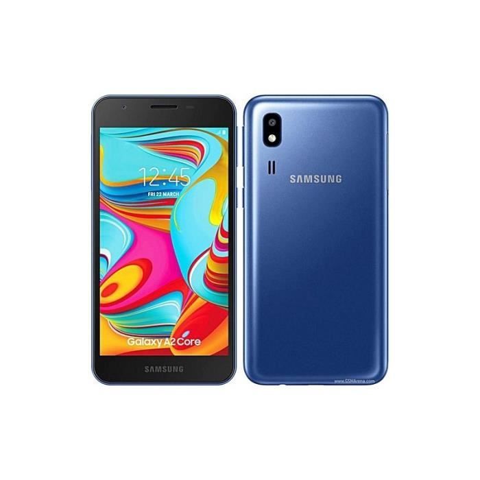 Samsung Galaxy A2 Core 16 go Bleu - Double sim