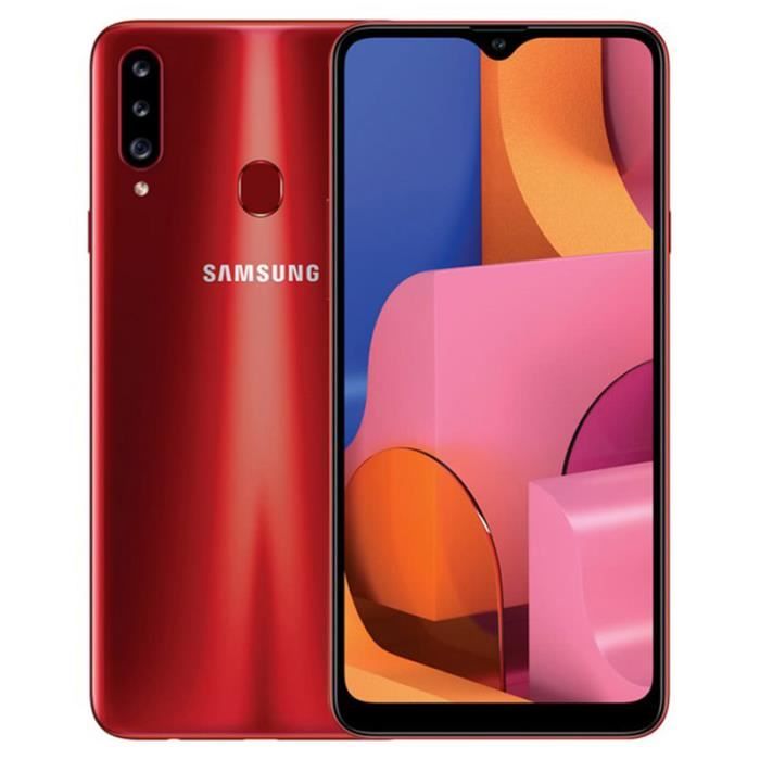 Samsung Galaxy A20s 32 Go Dual Sim Rouge - Reconditionné - Comme neuf