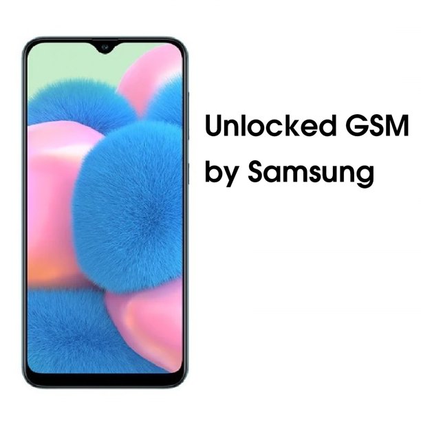 SAMSUNG Galaxy A30S A307G, 64GB, GSM Unlocked Dual SIM – Violet