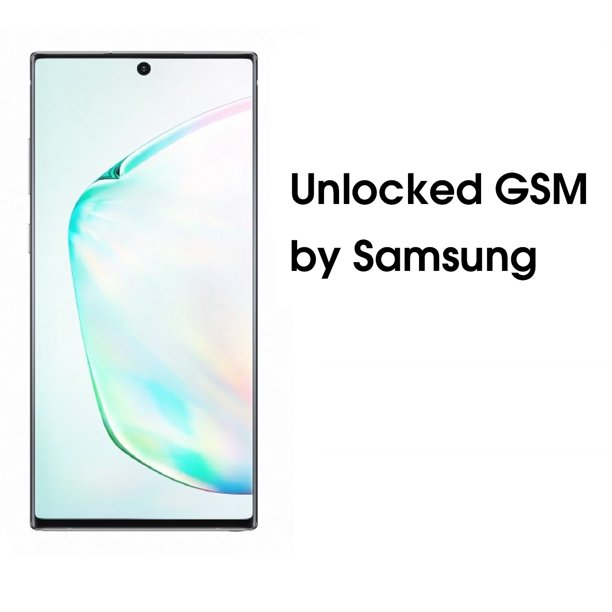 SAMSUNG Galaxy NOTE 10+ N975F, 256GB, GSM Unlocked Dual SIM – Aura Glow