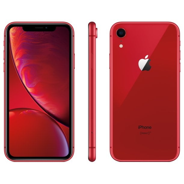 Straight Talk Apple iPhone XR w/64GB, Red