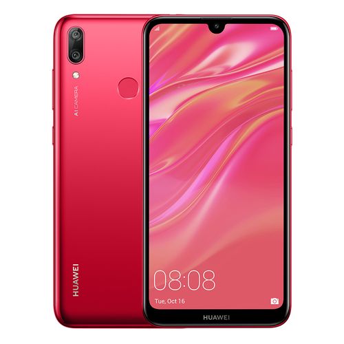 Y7 Prime (2019) - 6.26-inch 64GB Mobile Phone - Coral Red