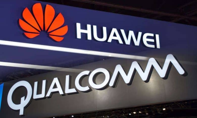 Huawei qualcomm logo