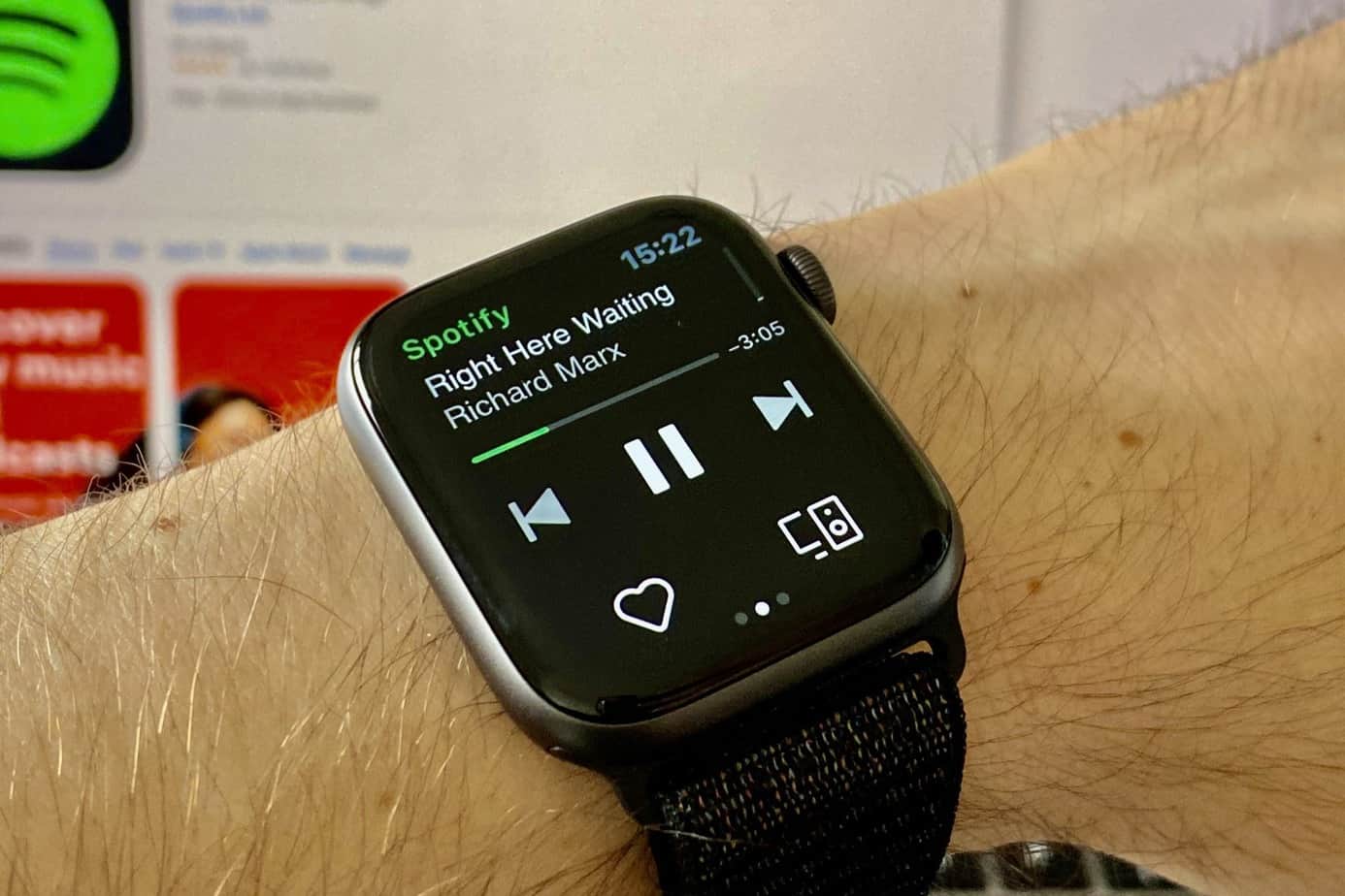 Spotify Apple Watch scaled