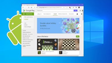 Windows peut lancer applications jeux Android