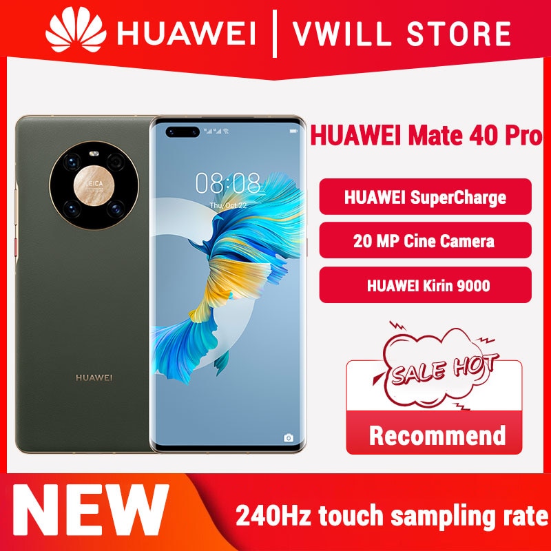 STOCK HUAWEI Mate 40 Pro 5G MobilePhone 6.76‘’ 90Hz OLED Kirin 9000 Octa Core 5nm crafts EMUI 11 Reverse Charge Wi Fi 6+ NFC|Cellphones| - AliExpress