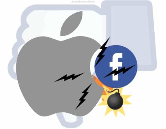 facebook vs apple conflict