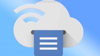 google cloud print fermeture